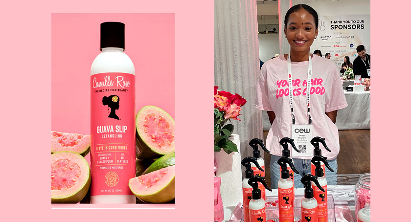 Camille Rose Guava Slip Detangler is a Finalist in the 2025 CEW Beauty Awards.